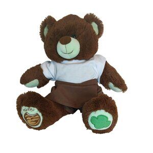 Build A Bear Girl Scout Thin Mints Teddy Bear Plush Brown Skirt White Shirt 16"